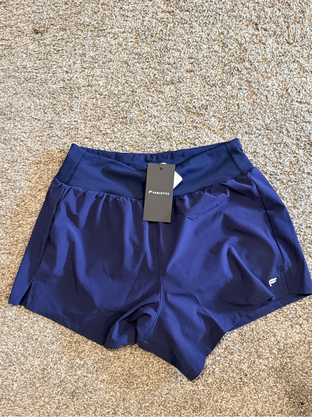 Fabletics Women's Deep Navy Athletic Shorts